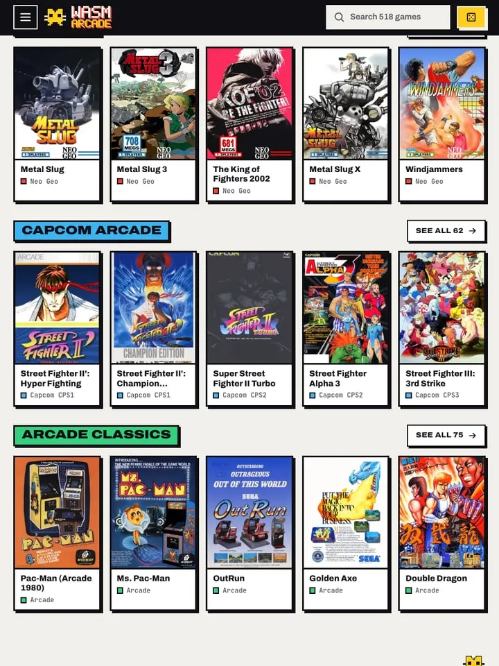 Arcade Classics (227-game collection) cover