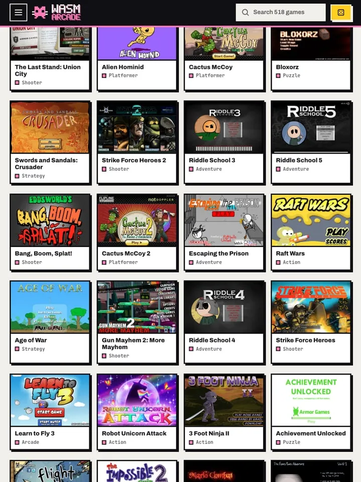 Flash Games (878-game collection) cover